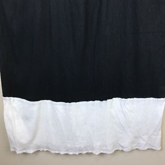 Ulla Popken Cotton A Line Fit Sundress Black 32/34 - Picture 2 of 6